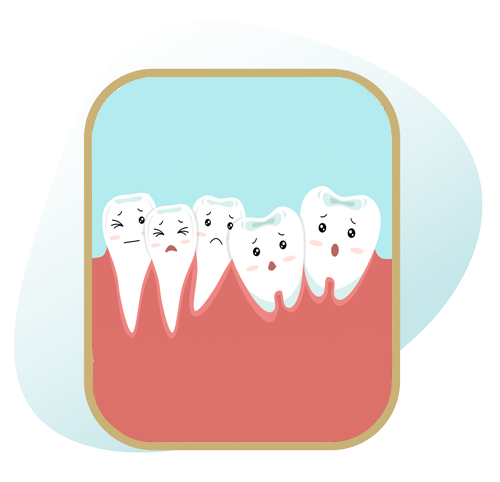 درمان شلوغی دندان ها